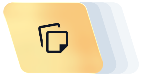 Admin support staffing icon, AiQO data and documentation services