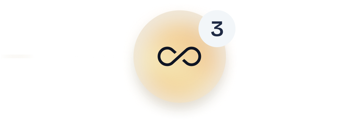 Continuous value phase icon, AiQO's ongoing partnership